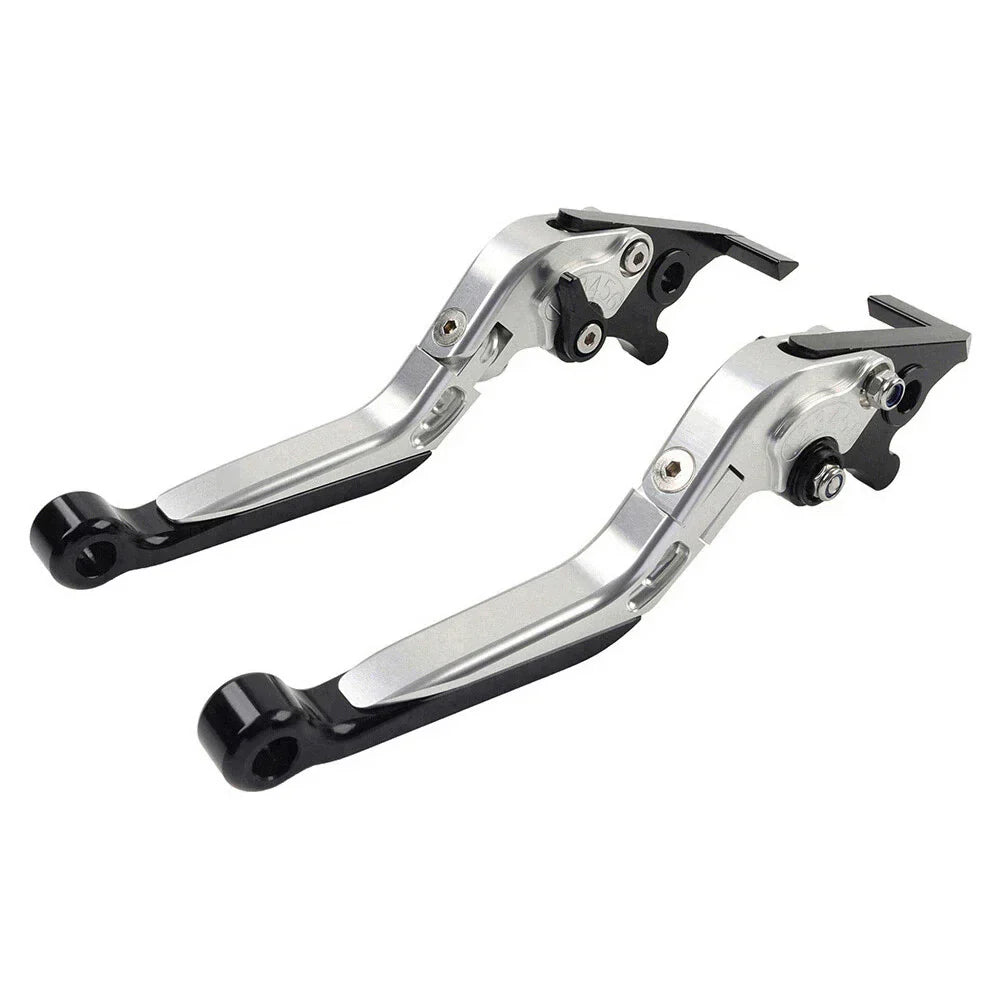 CNC Silver Extendable Brake Clutch Levers for Yamaha XMAX 125/250/300/400 (15-22)