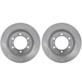 Set of 2 Front 338mm Vented Disc Brake Rotors for Toyota Lexus