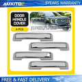 Set of 4 Chrome Door Handle Covers for Ford F150 (2021–2024) W/O SMK