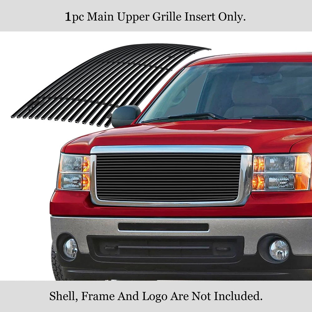 Stainless Black Grille for GMC Sierra 1500 (2007-2013)
