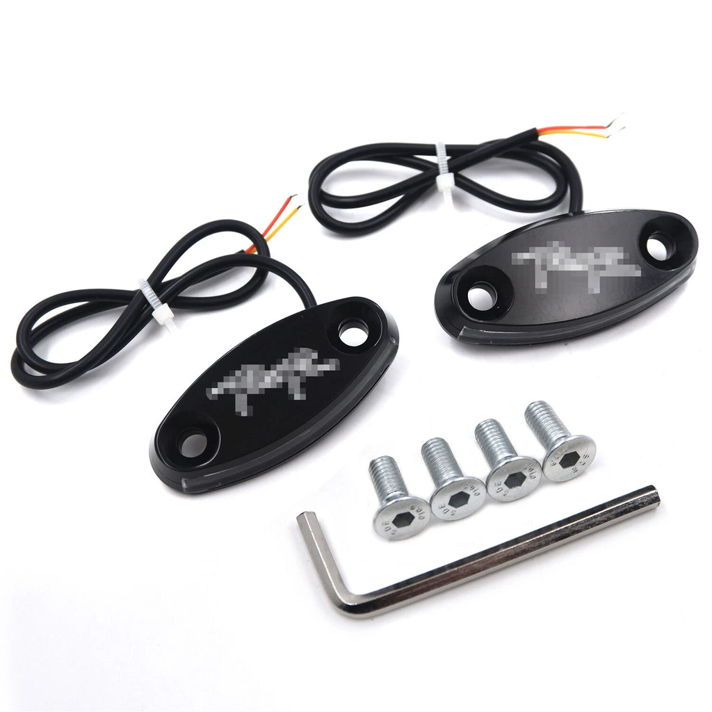 LED Signal Mirror Block Off Base Plate for Honda CBR 600RR (2003–2011), CBR 1000R (2004–2007)