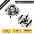 2X Front Wheel Hub Bearings for Dodge Ram 1500 (2002–2005) w/ ABS