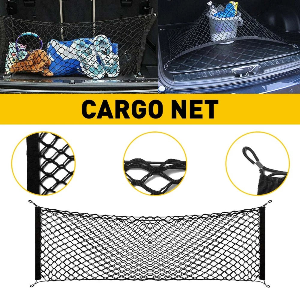 Trunk Cargo Net Storage Organizer for SUV (Universal Fit)