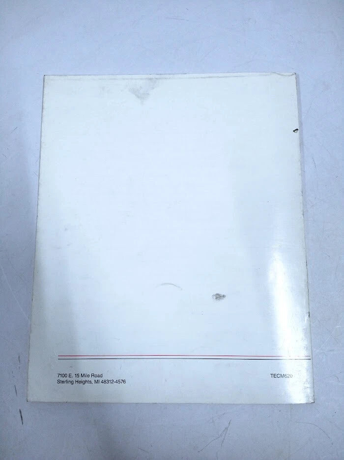 TECM620 Fuel Injection Operation & Maintenance Manual for Crusader XLi Series