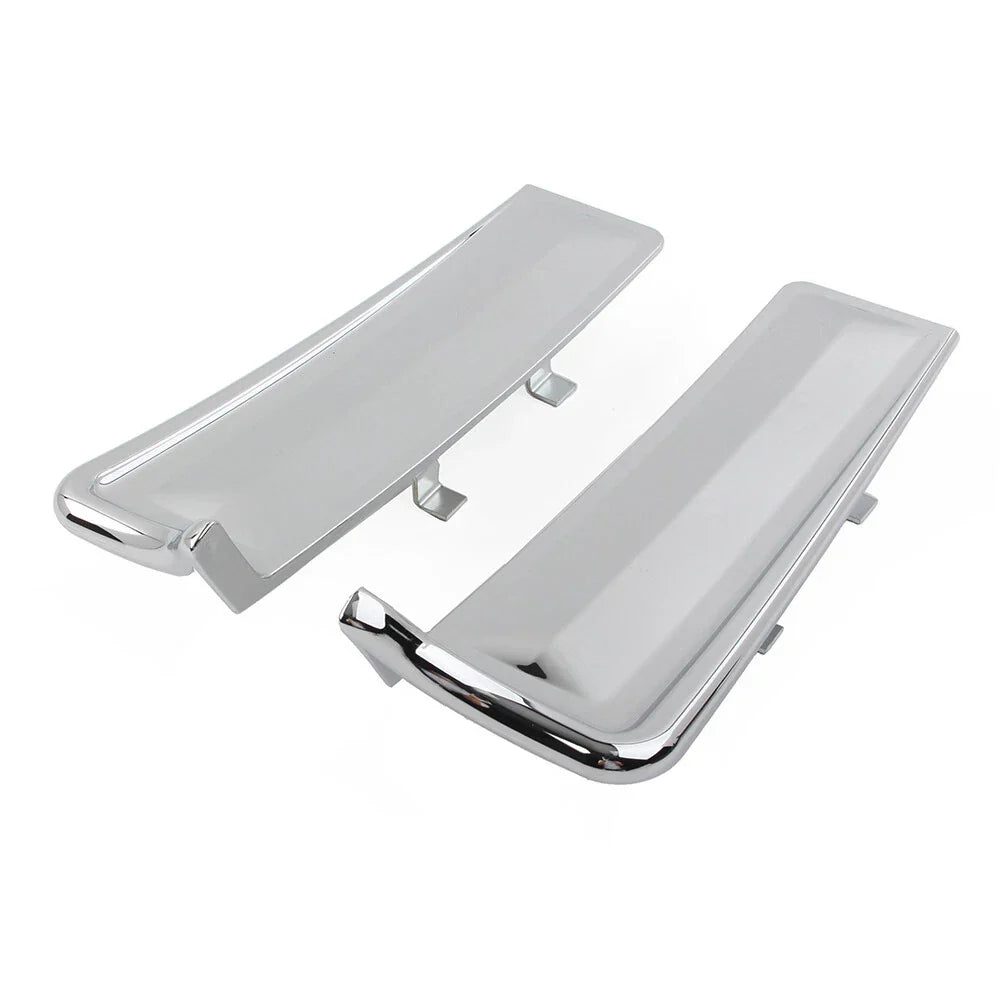 Chrome Rear Fender Saddlebag Filler Panels for Harley Touring Electra Glide (2009-2023)