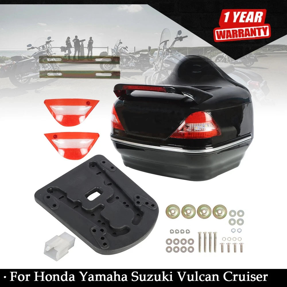 28L Trunk Luggage with Tail Light for Motorcycle (Year Range)