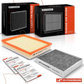 2 Engine & Cabin Air Filters with Activated Carbon for BMW F22 F30 F32 (2012–2019)