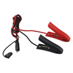 Crocodile Clip to SAE Connector Car Charge Extension Cable 1m