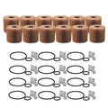 Set of 12 Engine Oil Filters for Lexus Scion Toyota (Metal Free)
