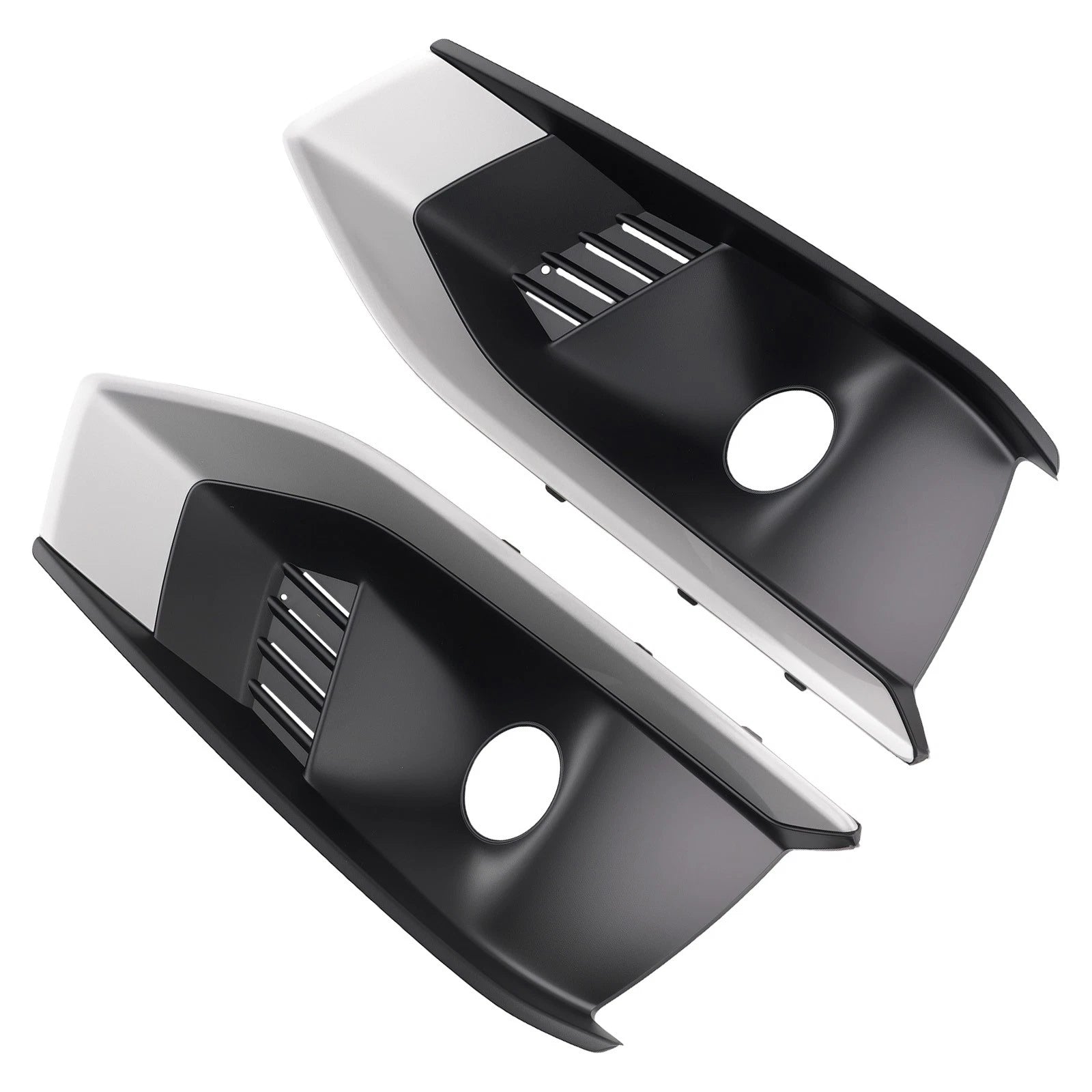 2X Front Fog Light Grille Cover for Audi A4L (2020–2022) 8WD807681L 8WD807682L
