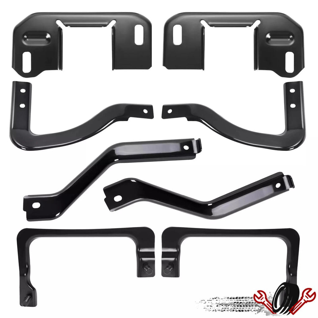 Set of 2 Front Bumper Brackets for Ford F-150 Lincoln Mark LT (2009–2014)