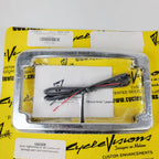 Beveled Light License Plate Frame for (CV4617)