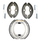 Front Rear Brake Shoes Kit w/Pins for Honda Fourtrax 300 TRX300FW (1988–2000)