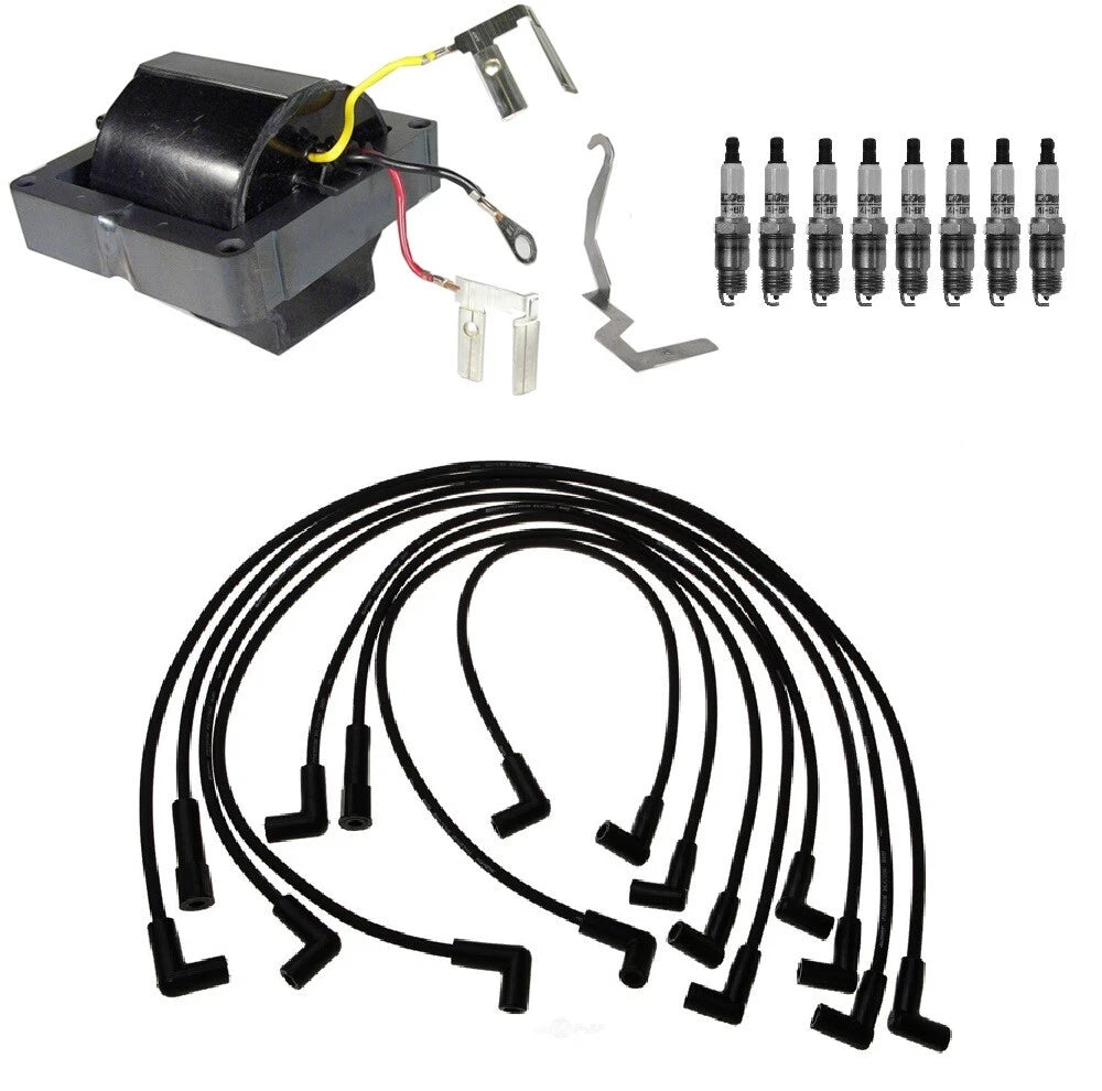 Ignition Wires & Spark Plugs Kit for GMC Caballero V8 (1978) - .045"
