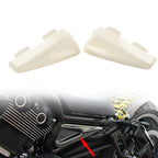 White Side Frame Tank Covers for Harley V-Rod Muscle (2009–2017) Night Rod (2007–2011)