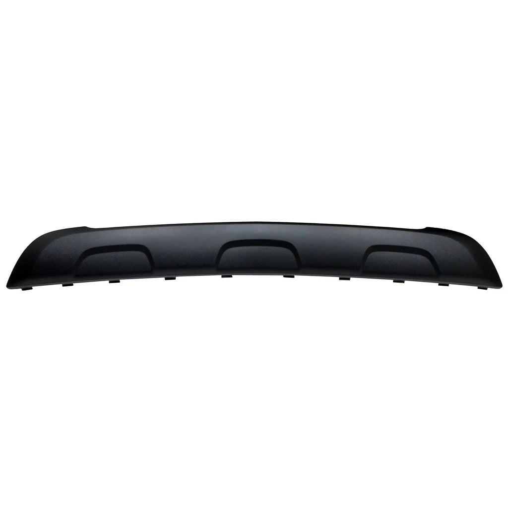 Replacement Black Textured Polypropylene Rear Lower Valance Panel