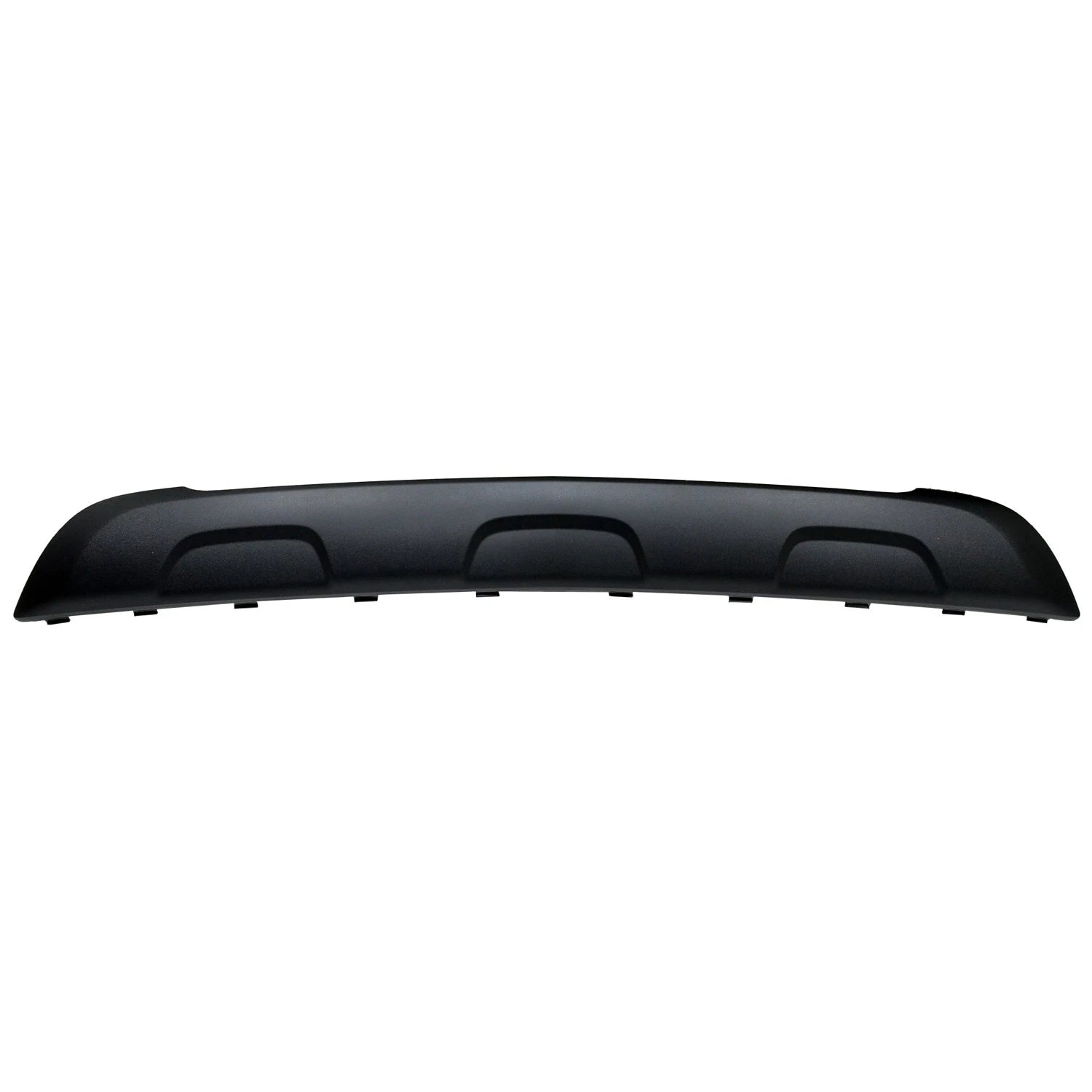 Replacement Black Textured Polypropylene Rear Lower Valance Panel