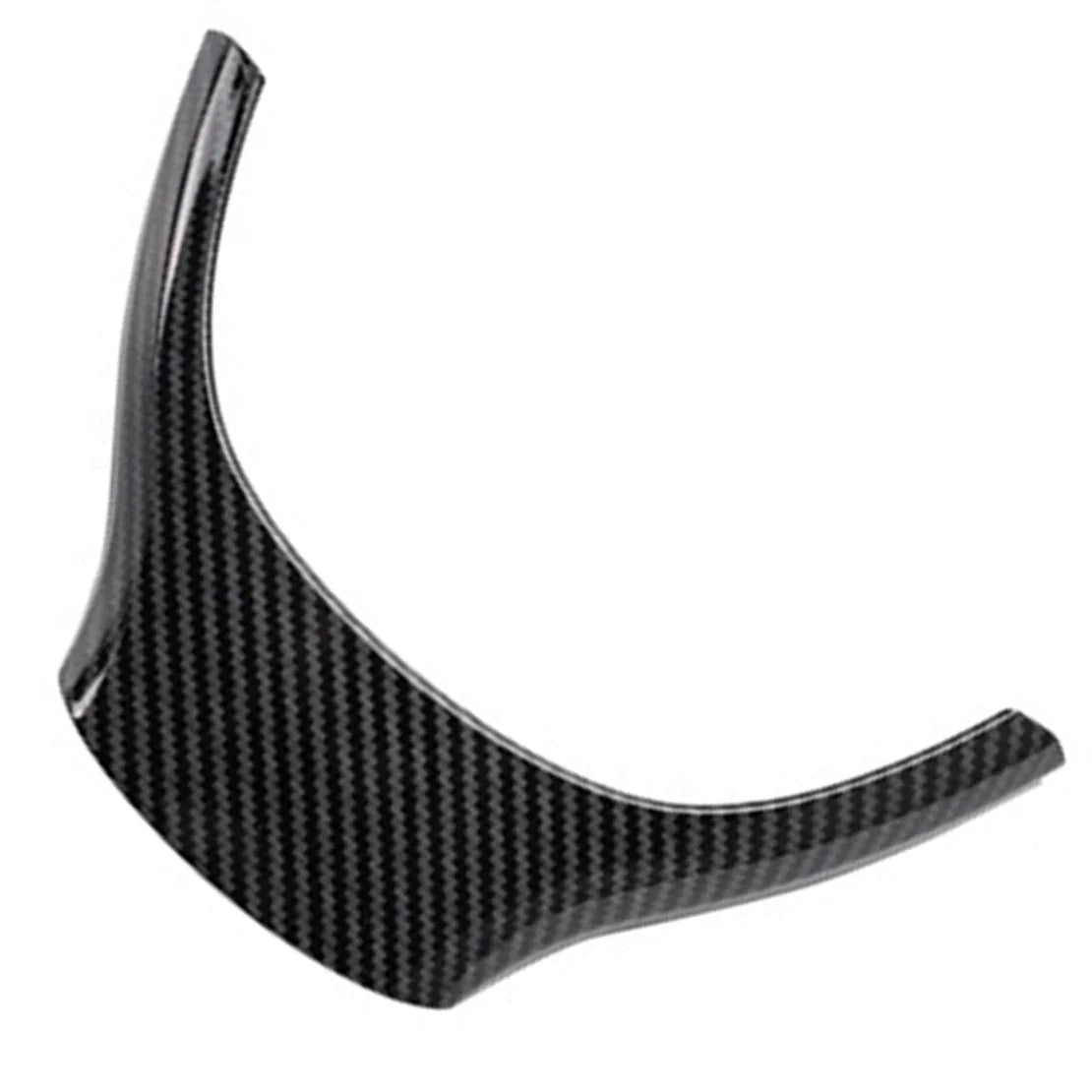Carbon Fiber Style Steering Wheel Trim Cover for BMW 5 7 Series (2010-2020)