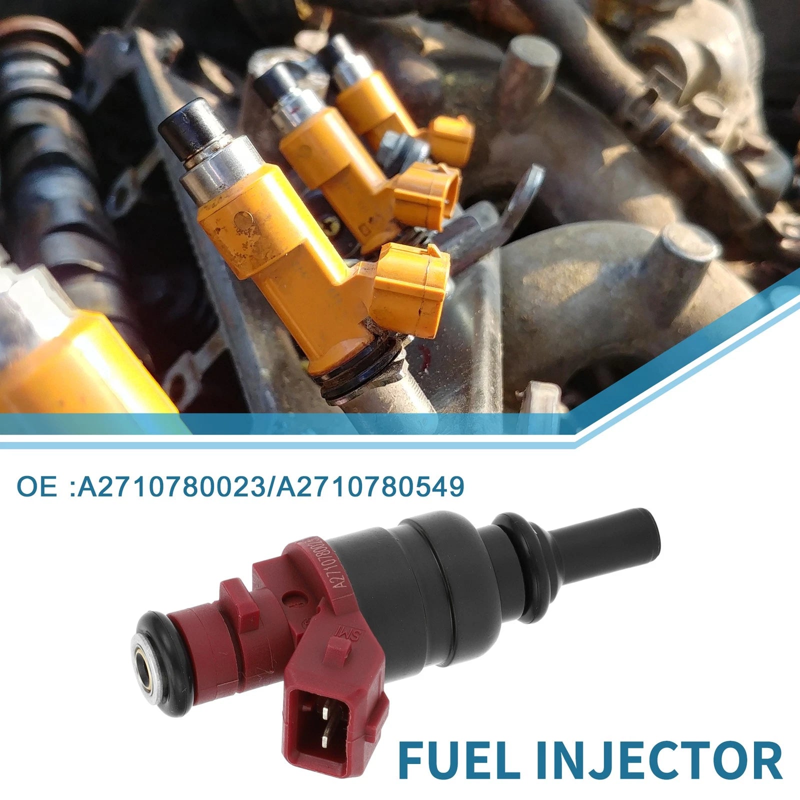 Fuel Injector No.A2710780023 for Mercedes-Benz C200 (2007–2014)