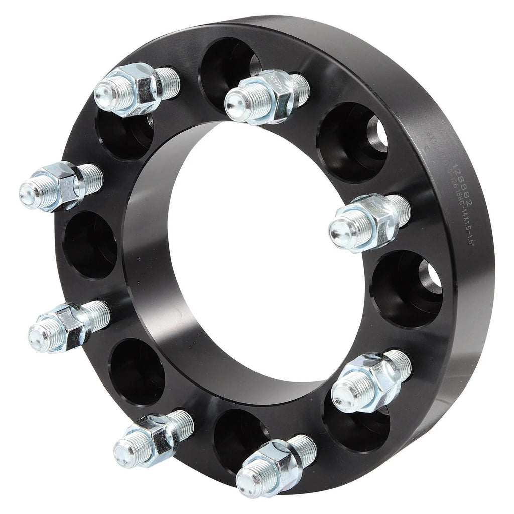 Set of 4 Wheel Adapters 8x6.5 to 8x170 M14x1.5 for GMC Savana 2500 3500 (2003–2023)