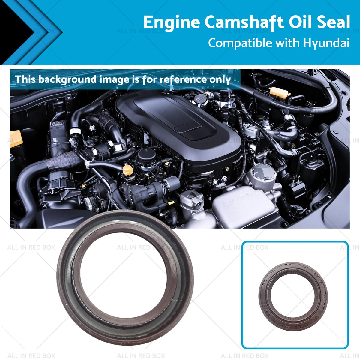 Engine Camshaft Oil Seal for Hyundai (1986–2012) 22144-3B001