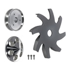 Billet Alternator Pulley Fan Kit for GM Chevy SBC BBC