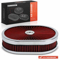 12" Oval Red Air Cleaner for Chevrolet Impala 