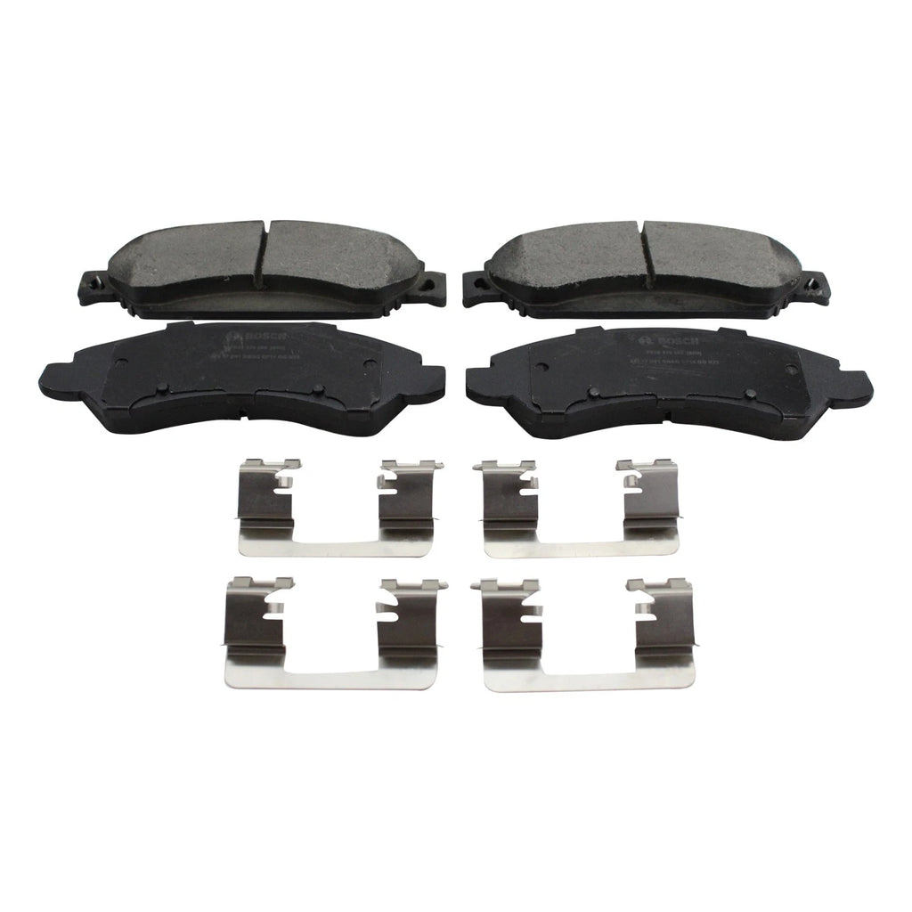 Front Rotors & Bosch QuietCast Ceramic Disc Brake Pads Kit for Avalanche