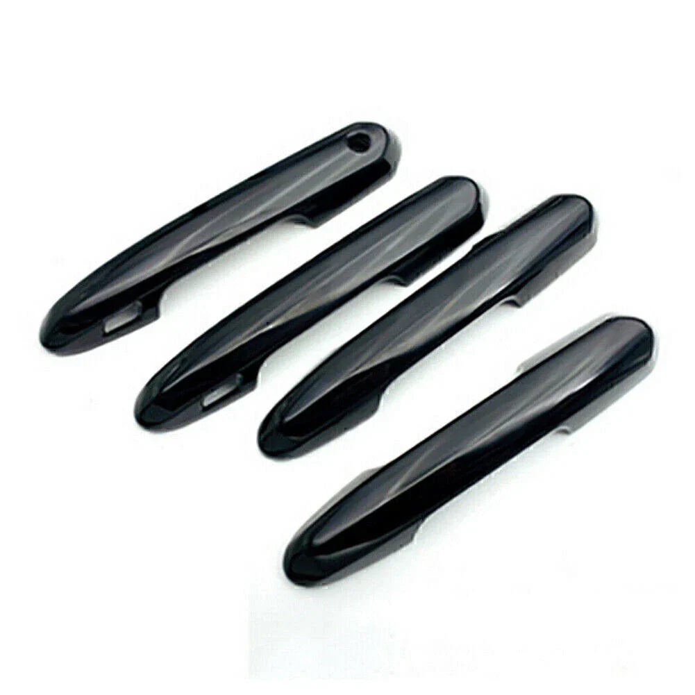 Black Car Door Side Handle Covers for Toyota RAV4 (2019-2020)