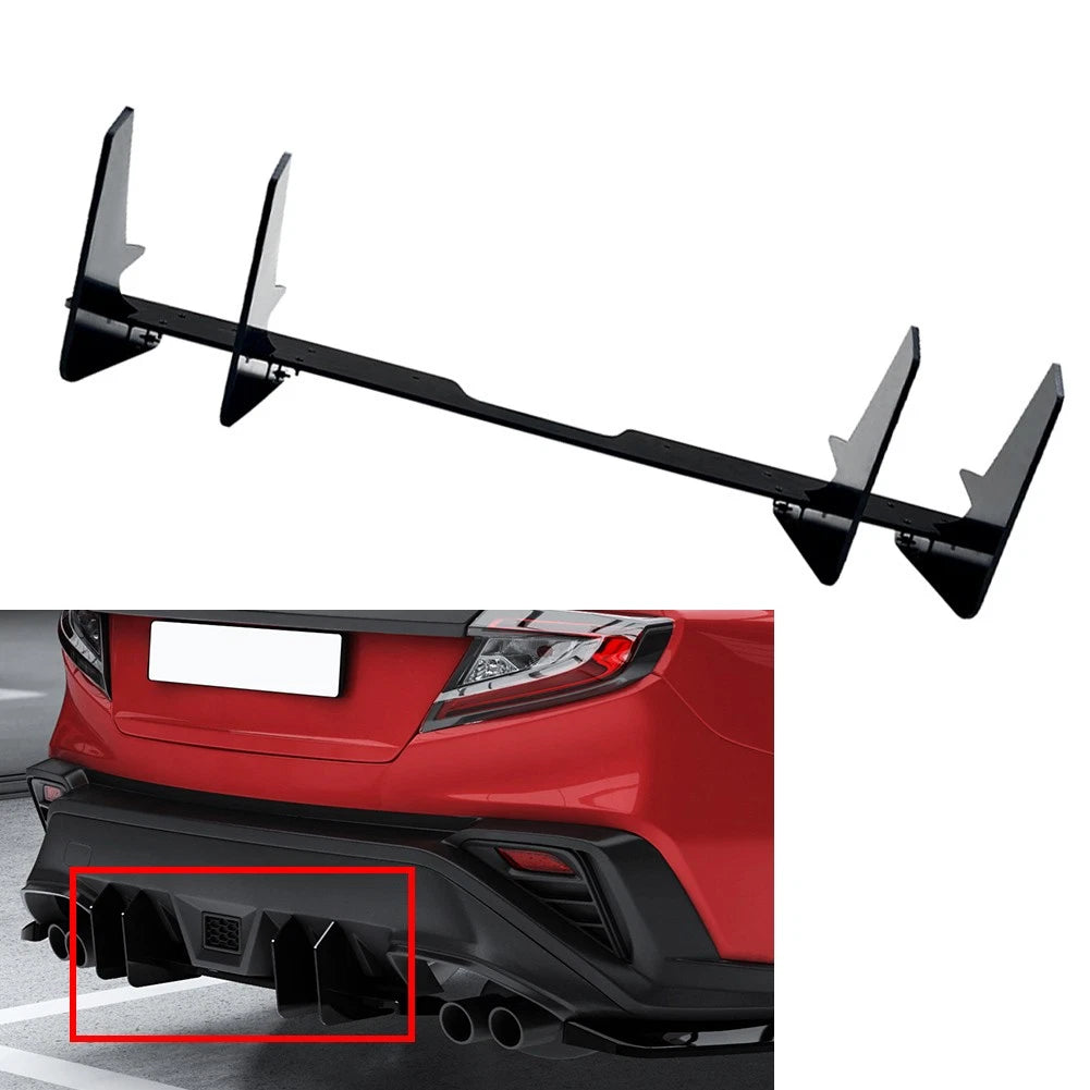 Rear Bumper Splitter Spoiler Lip for Subaru WRX STI (2022–2024)
