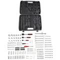 216PCS Ratchet Socket Set for Universal Use (1/4, 3/8, 1/2 Drive)