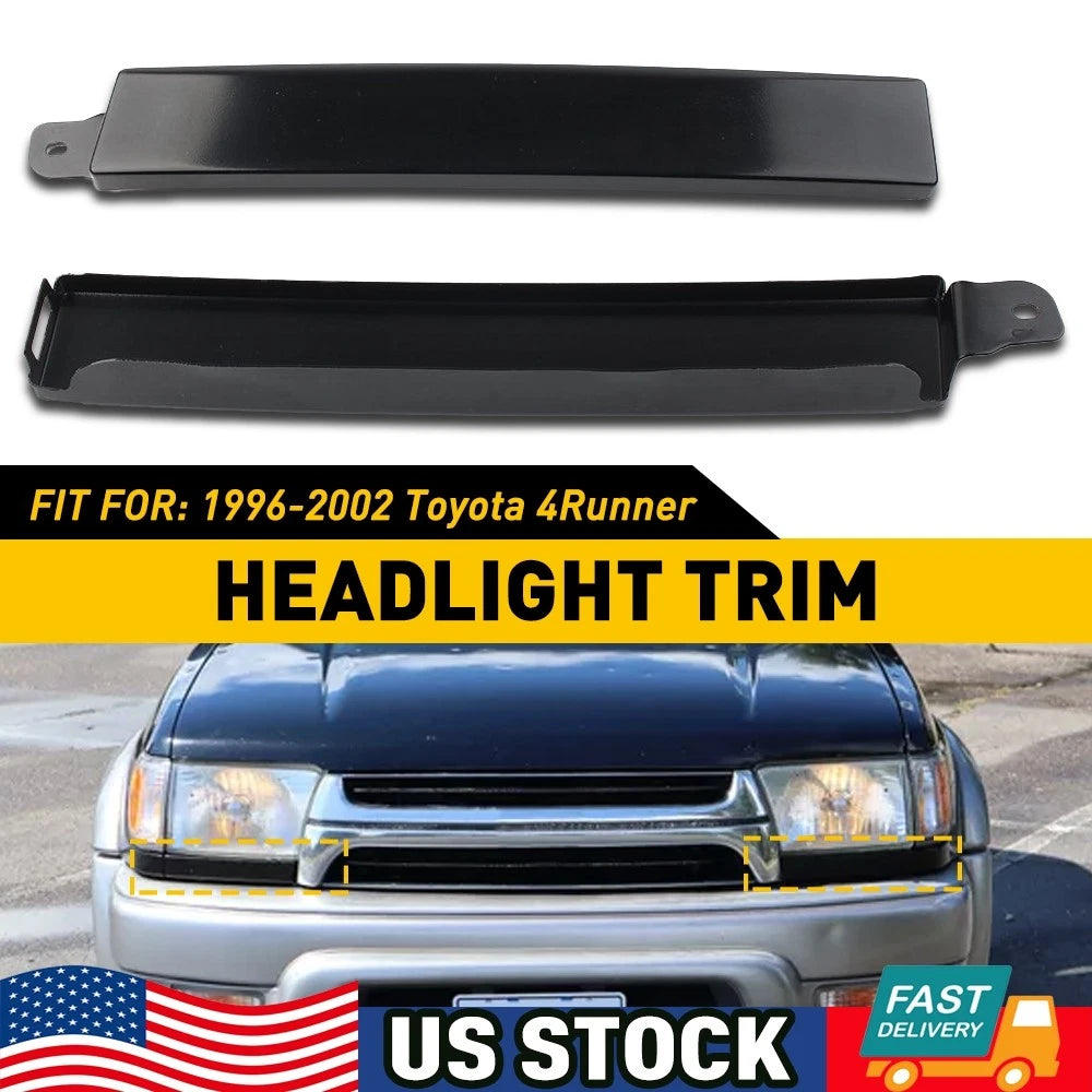 Front Headlight Filler for Toyota 4Runner (1996–2002) - Primed Steel