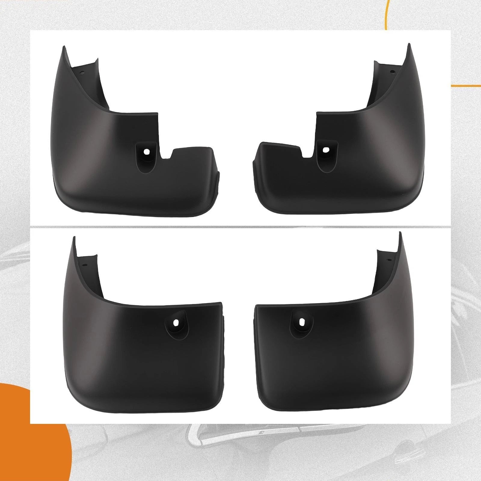 Mudguards Fender Set for Toyota Highlander/Hybrid (2002–2006) 76626-48020