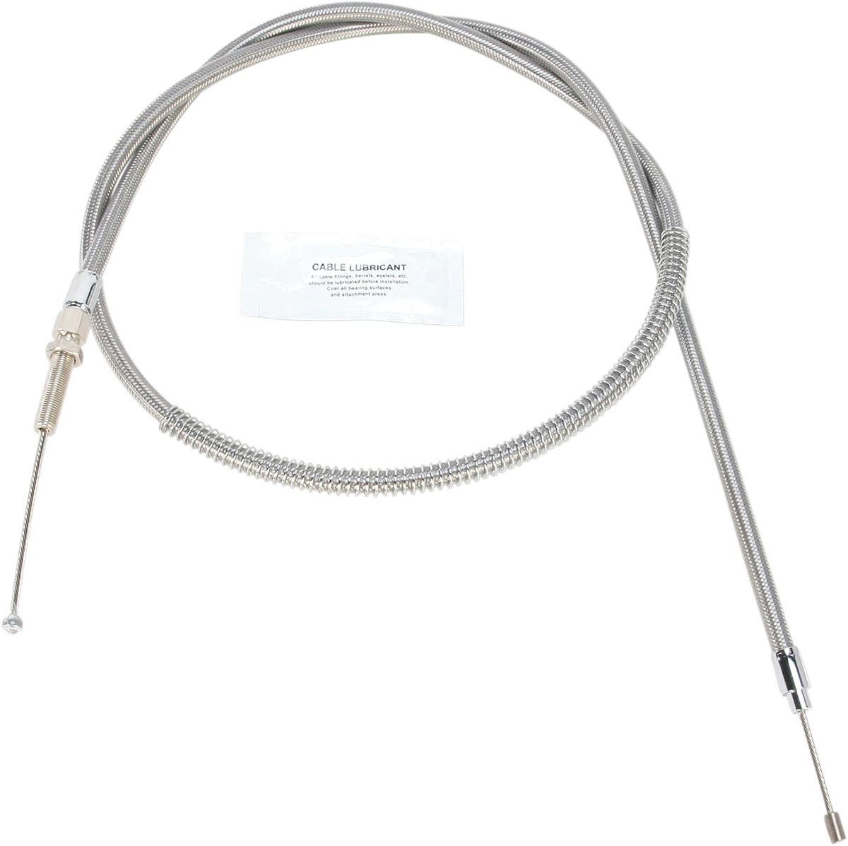 Barnett Stainless Steel Clutch Cable for Harley-Davidson (+6")