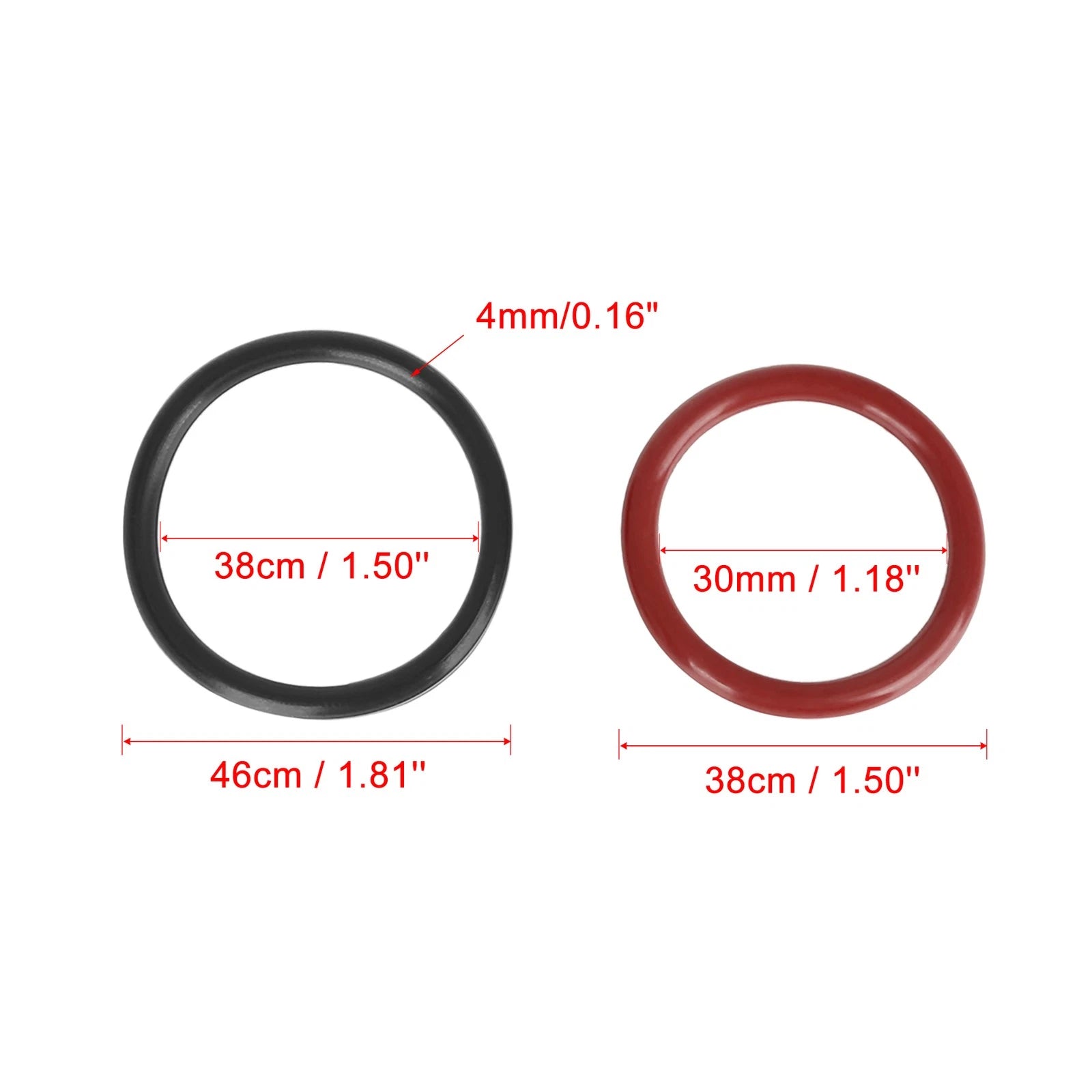 Engine Coolant Pipe O-Ring Kit BC3Z-8590F 926-168 for Ford F-150 (2011–2023)