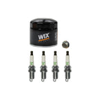Wix Engine Oil Filter & NGK V-Power Spark Plugs Kit for Civic CR-V (CL)