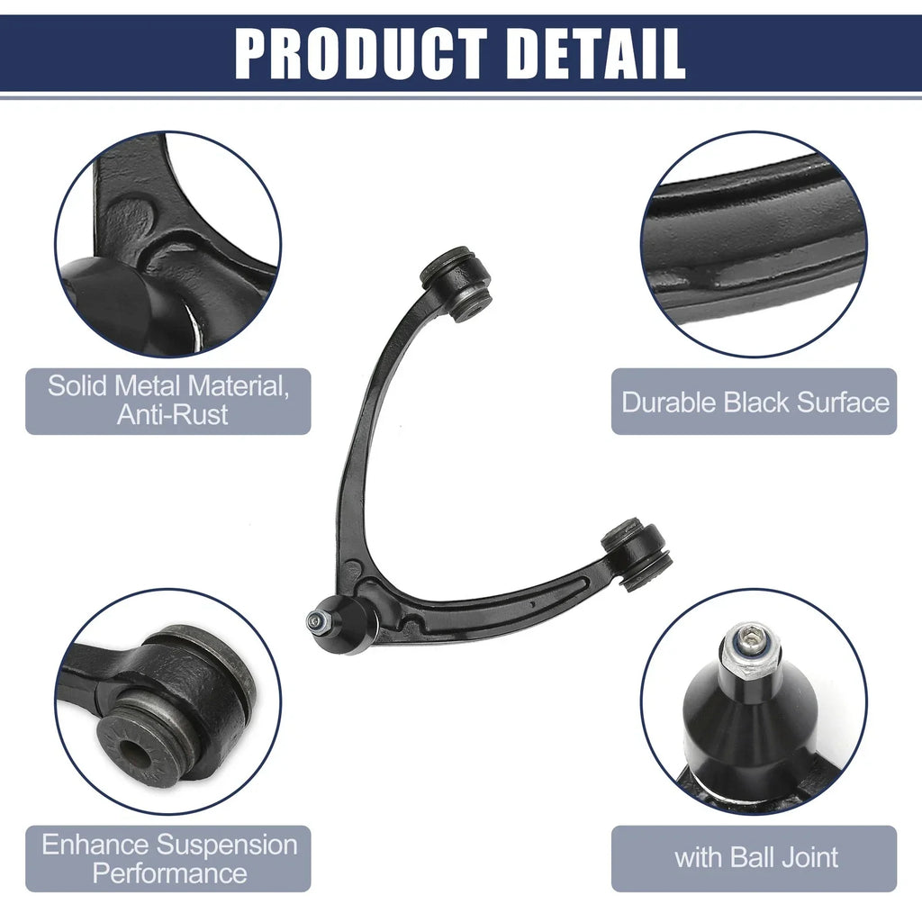 2 x Front Upper Control Arm Ball Joints for Chevrolet Avalanche (2002-2013)