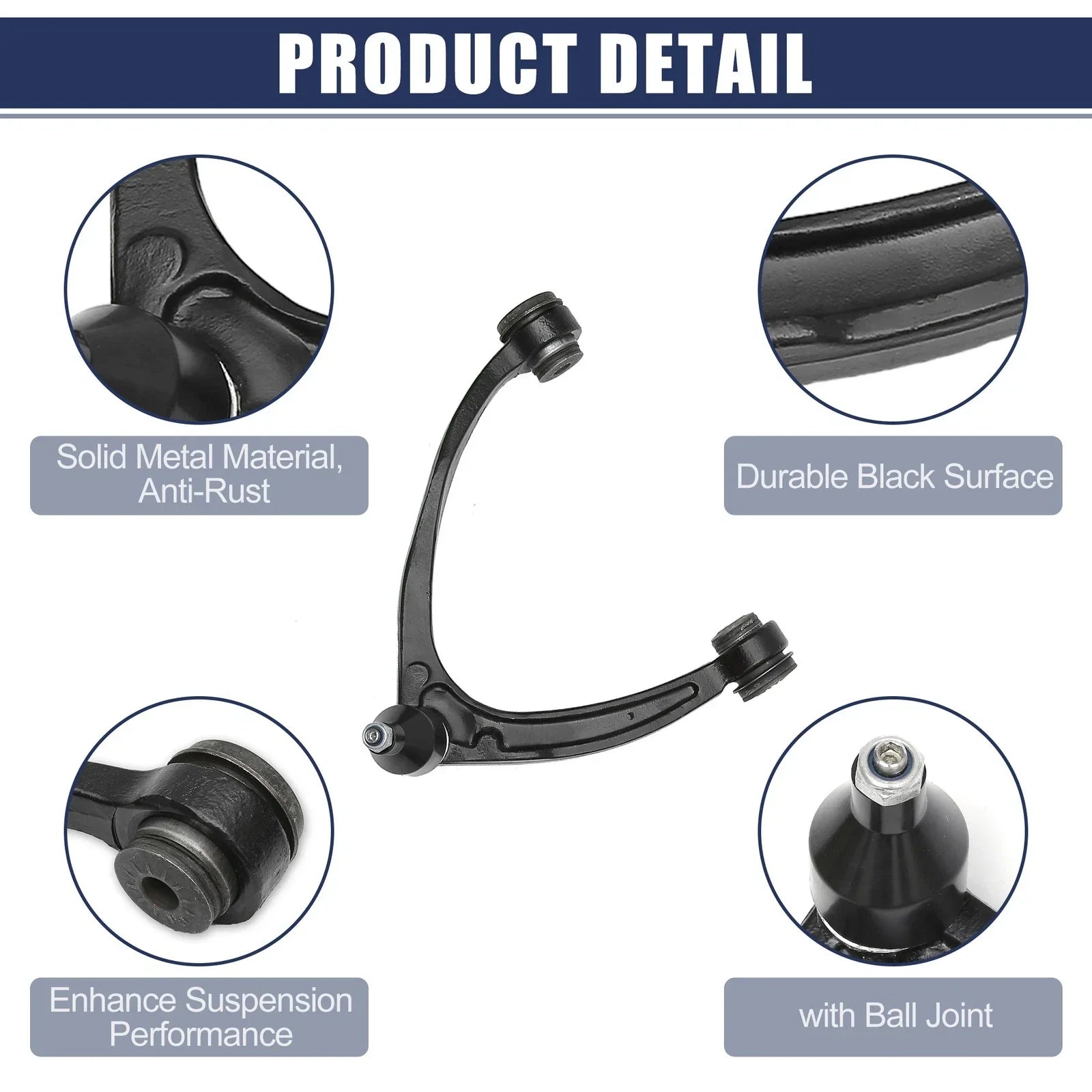 2 x Front Upper Control Arm Ball Joints for Chevrolet Avalanche (2002-2013)
