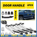 Set of 4 Chrome Exterior Door Handles for Chevrolet Silverado 1500 (2014–2022)