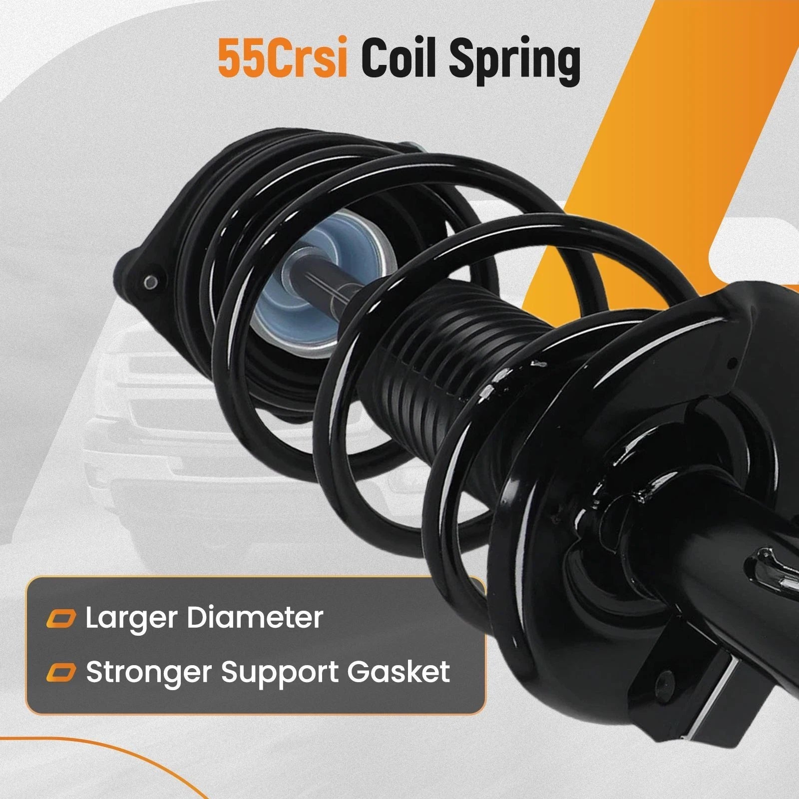 Front Struts & Coil Spring Set with Sway Bars for Nissan Rogue (2008–2012)