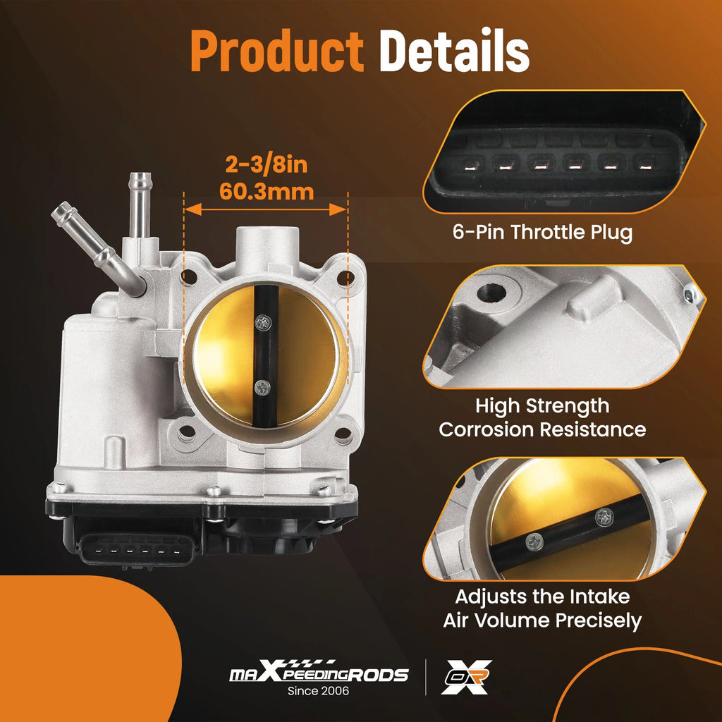 Throttle Body for Toyota Matrix Corolla 1.8 (2005-2008)