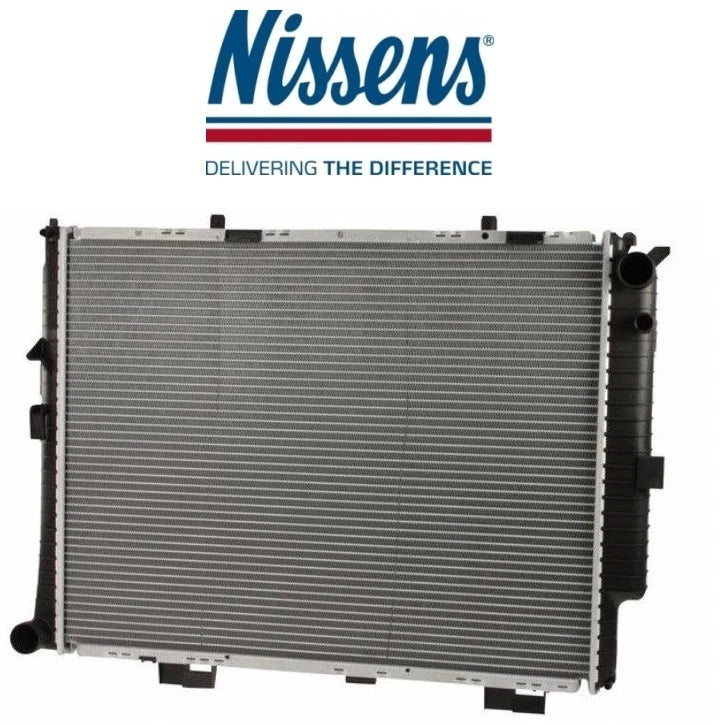 Radiator for Mercedes W210 E300 (1998–1999) Nissens 2105006603