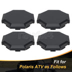 4X Center Wheel Hub Caps for Polaris Sportsman XP 1000/Touring XP 1000 (2017–2024)