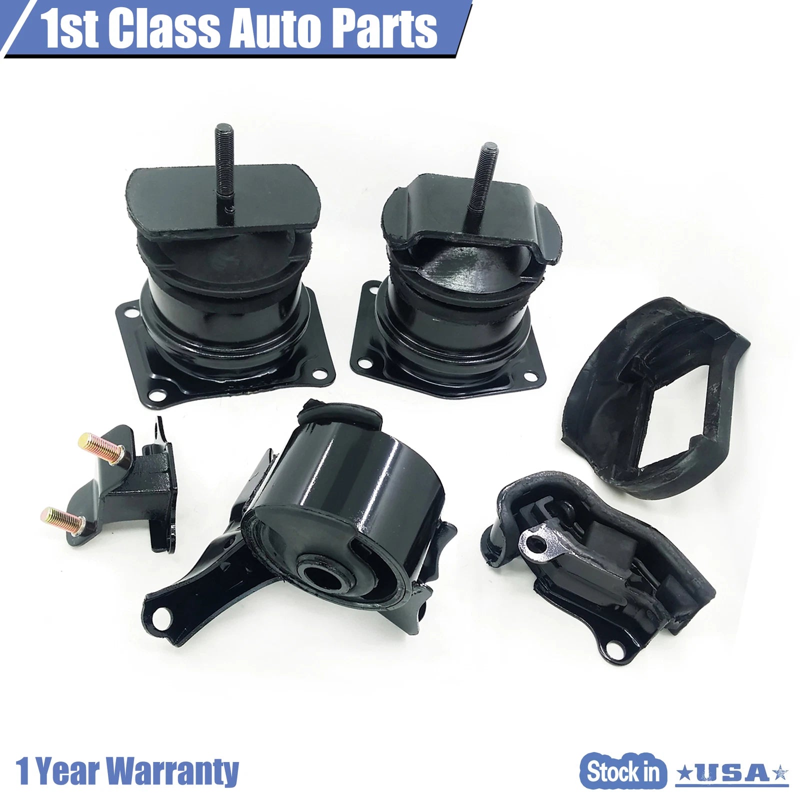 Engine Motor & Trans Mounts for Honda Accord Acura TL (1998–2002)