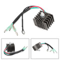 Rectifier for Yamaha 9.9-25 HP Outboard Motors (1984–2010) 664-81970-60 664-81970-62