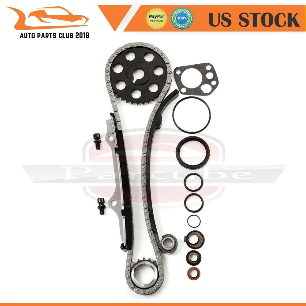 Timing Chain Kit for Nissan D21 Pickup (1990–1997) 240SX SOHC KA24E Stanza