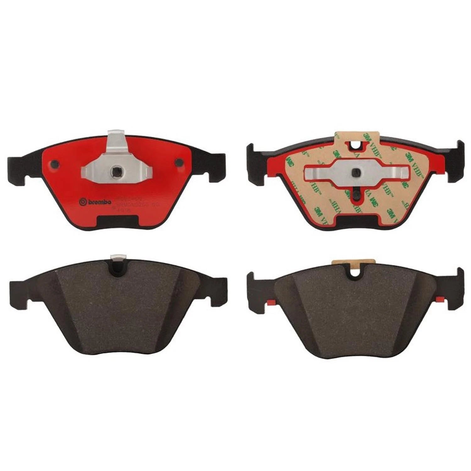 Set of 4 Brembo Front Ceramic Brake Pads for BMW E82 1 Series M E90 E92 E93 M3