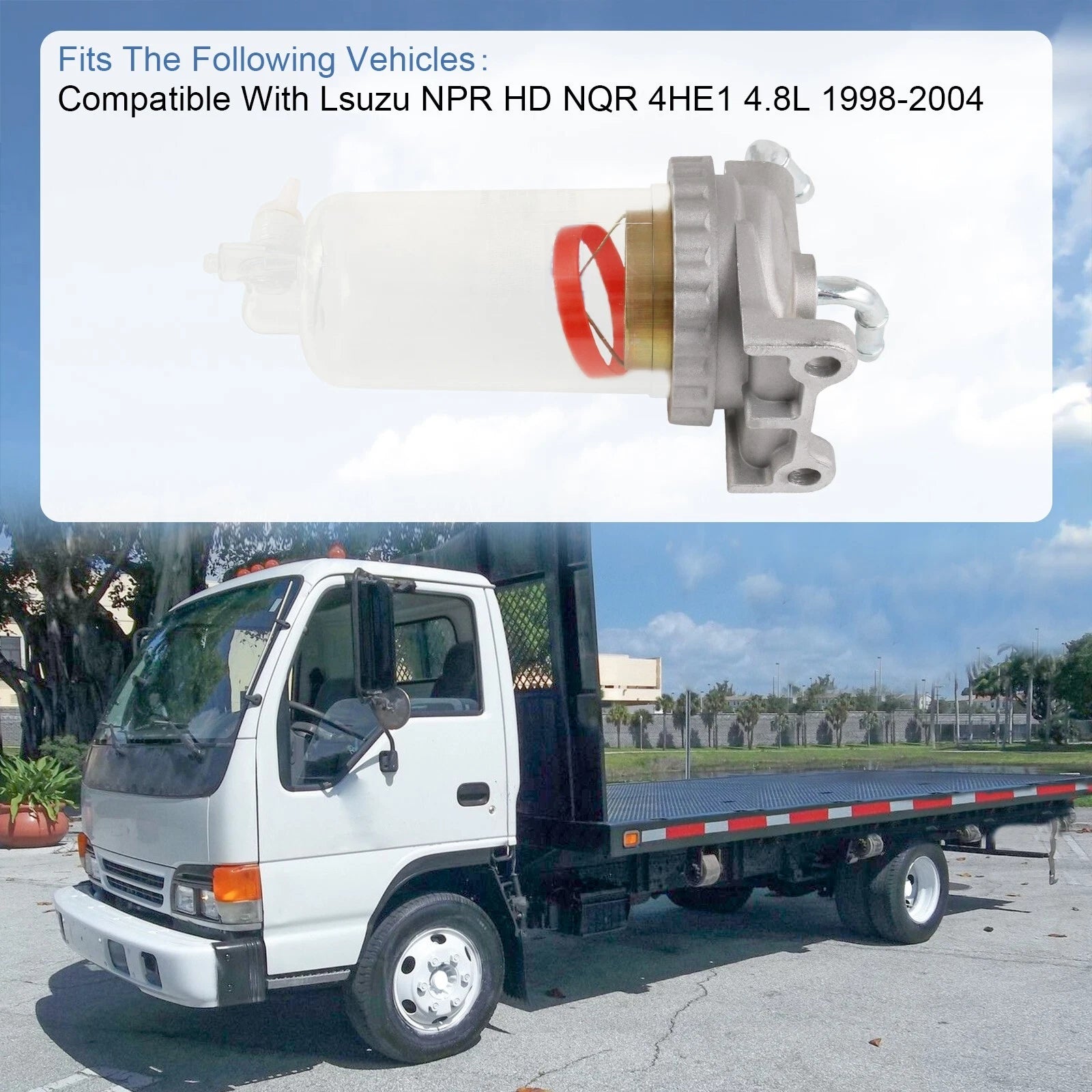 Fuel Water Separator for Isuzu NPR/NPR-HD/NQR (1998–2004)