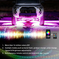 AUXITO RGB LED Underbody Neon Light Kit for Universal Vehicles
