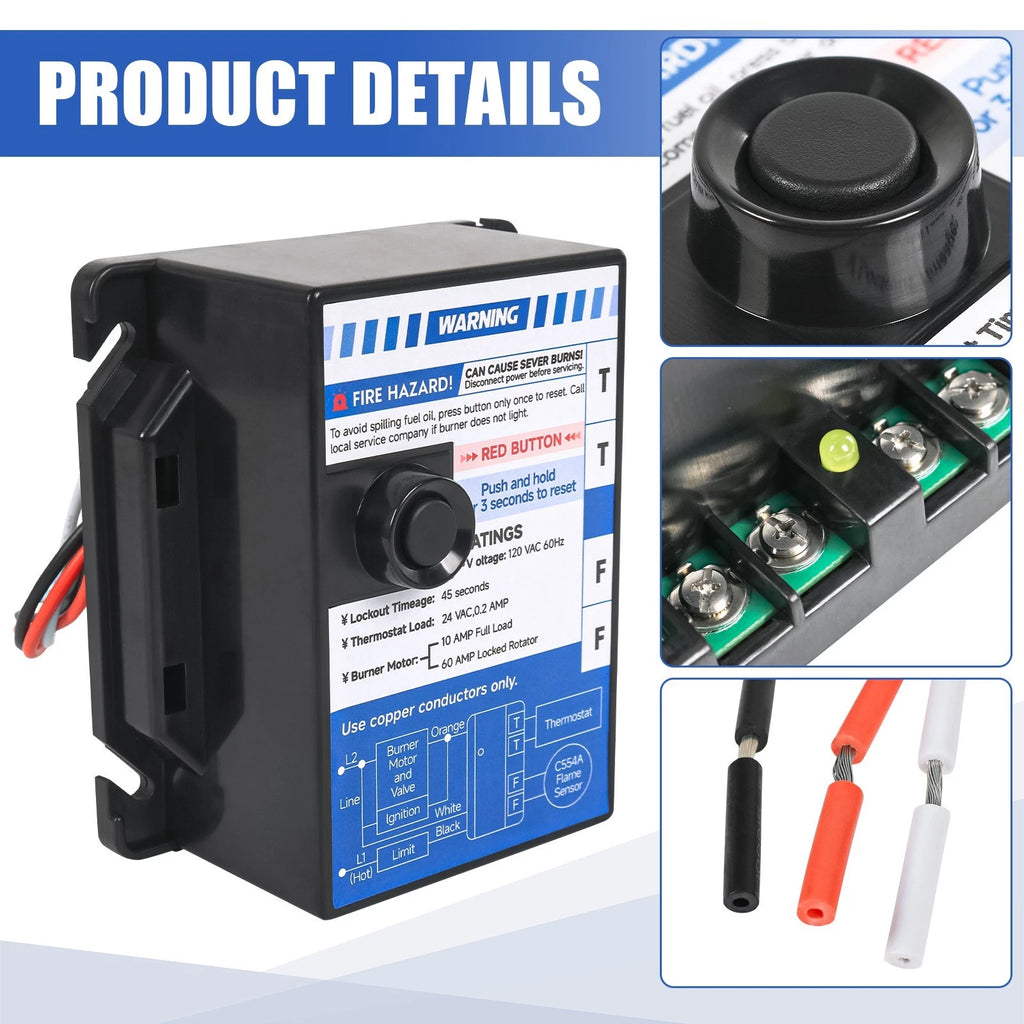 Intermittent Ignition Oil Primary Control for R8184
